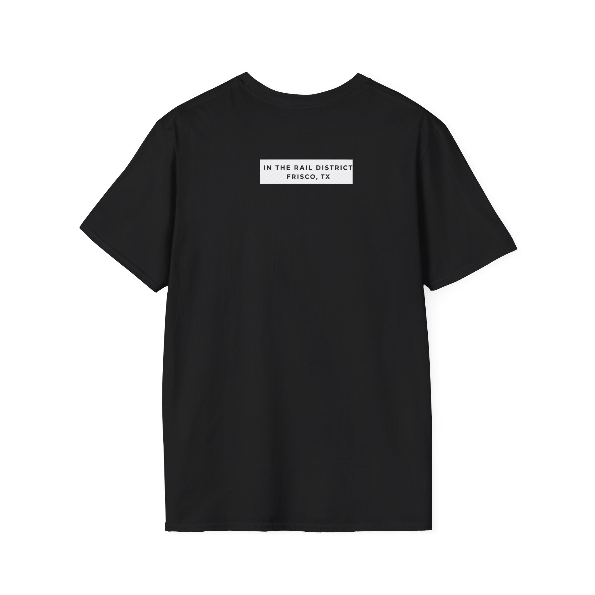 1845 Mercantile Logo T-Shirt — Frisco TX Rail District Minimalist Tee