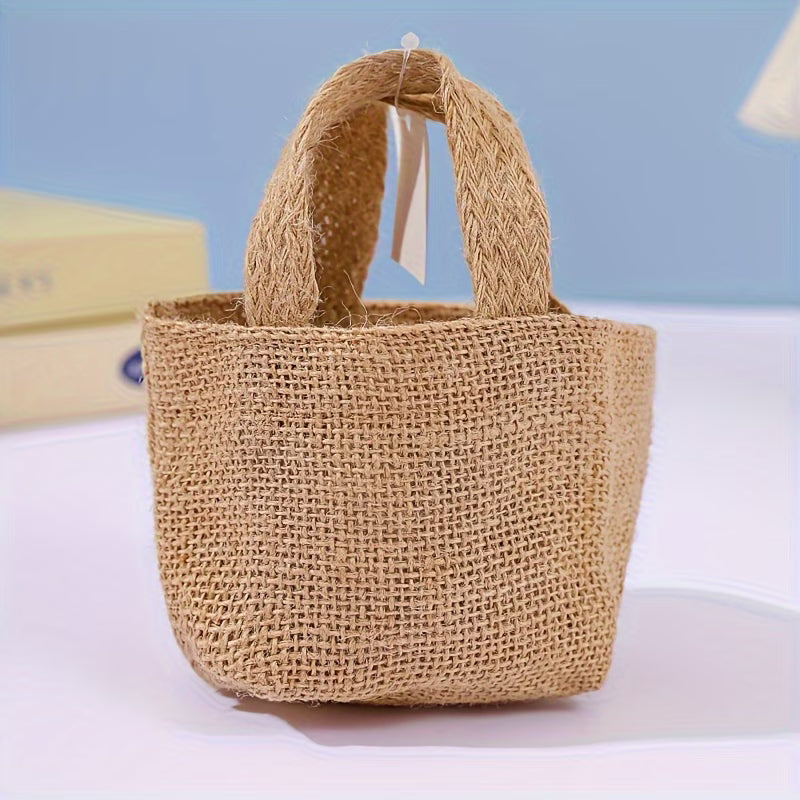 Mini Linen Tote bag