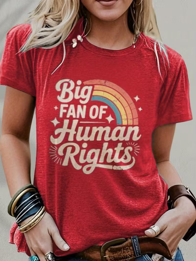 Big Fan of Human Rights t-shirt