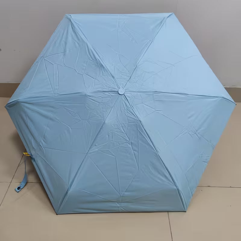 Compact Umbrella Light blue