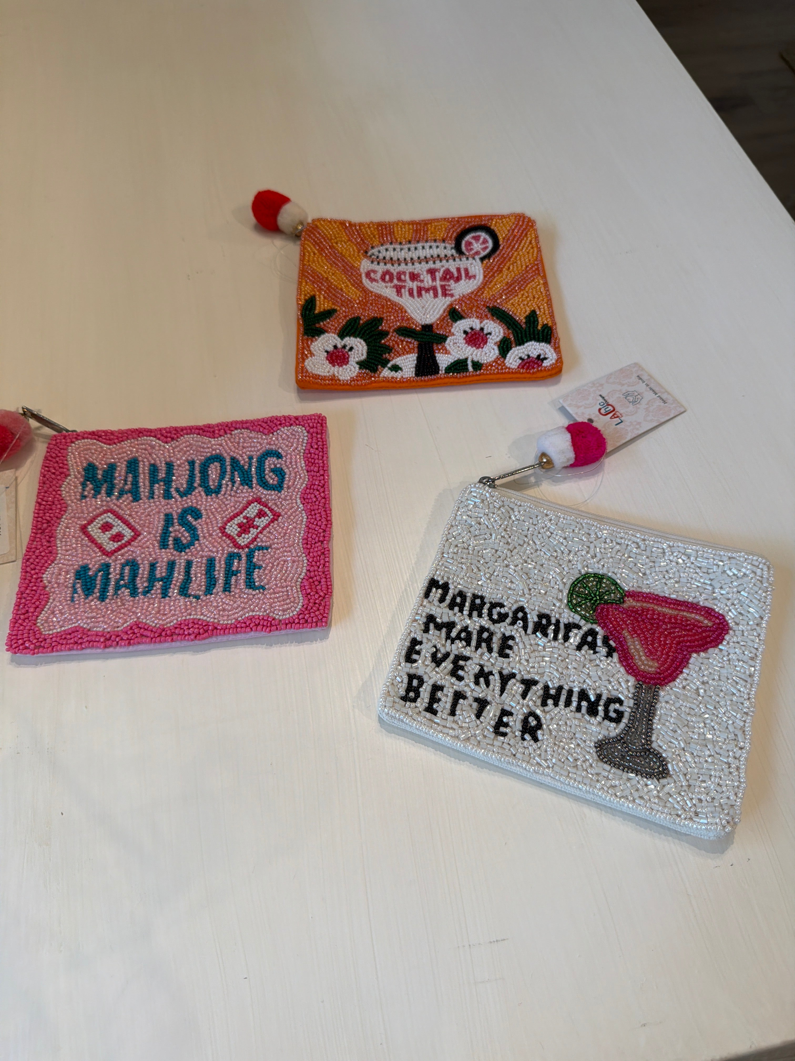 Beaded bags