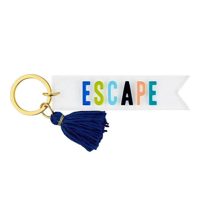 Acruylic Key Tag - Escape