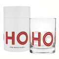 HO HO HO Glass