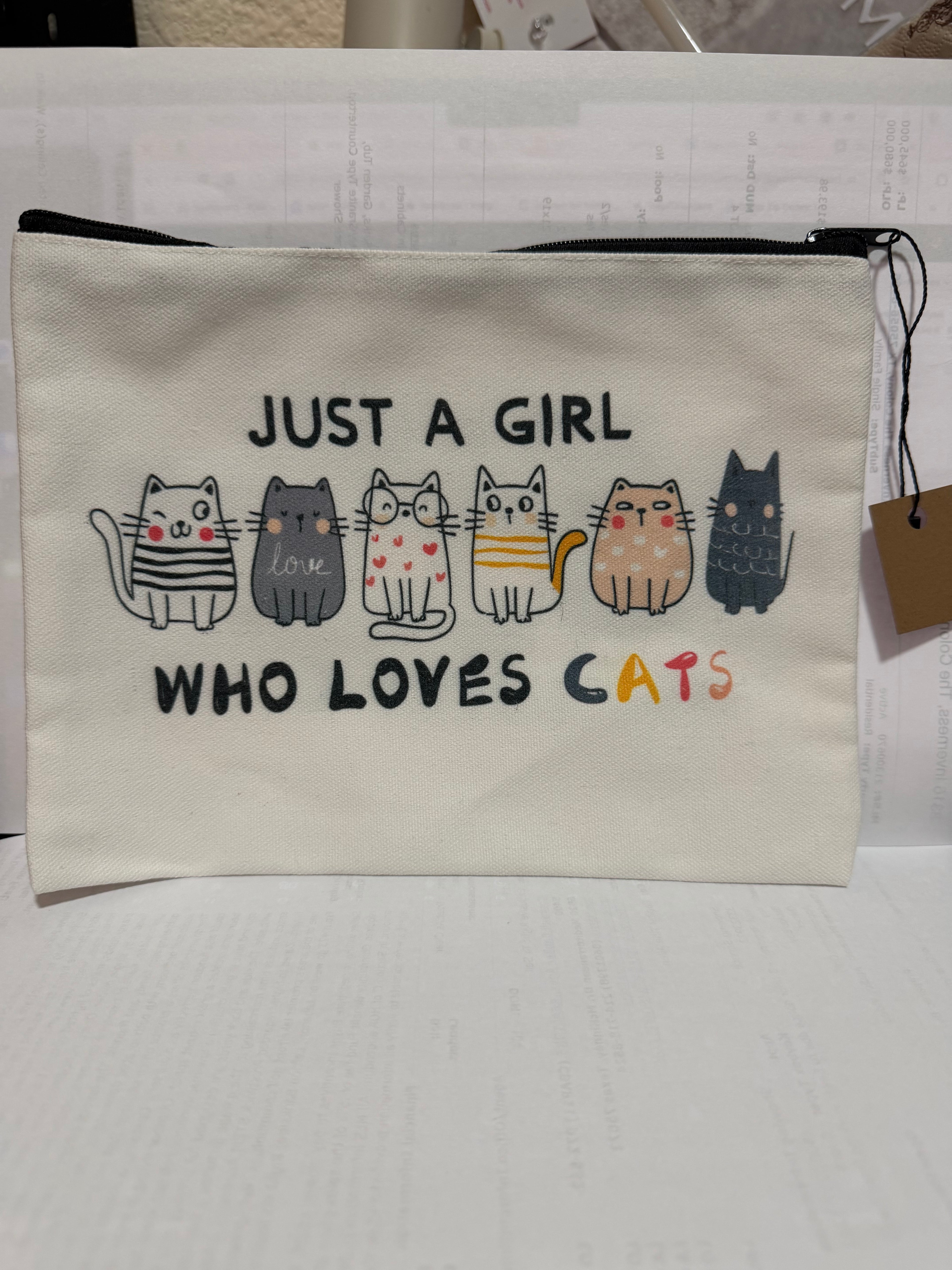 Just a Girl Pouch