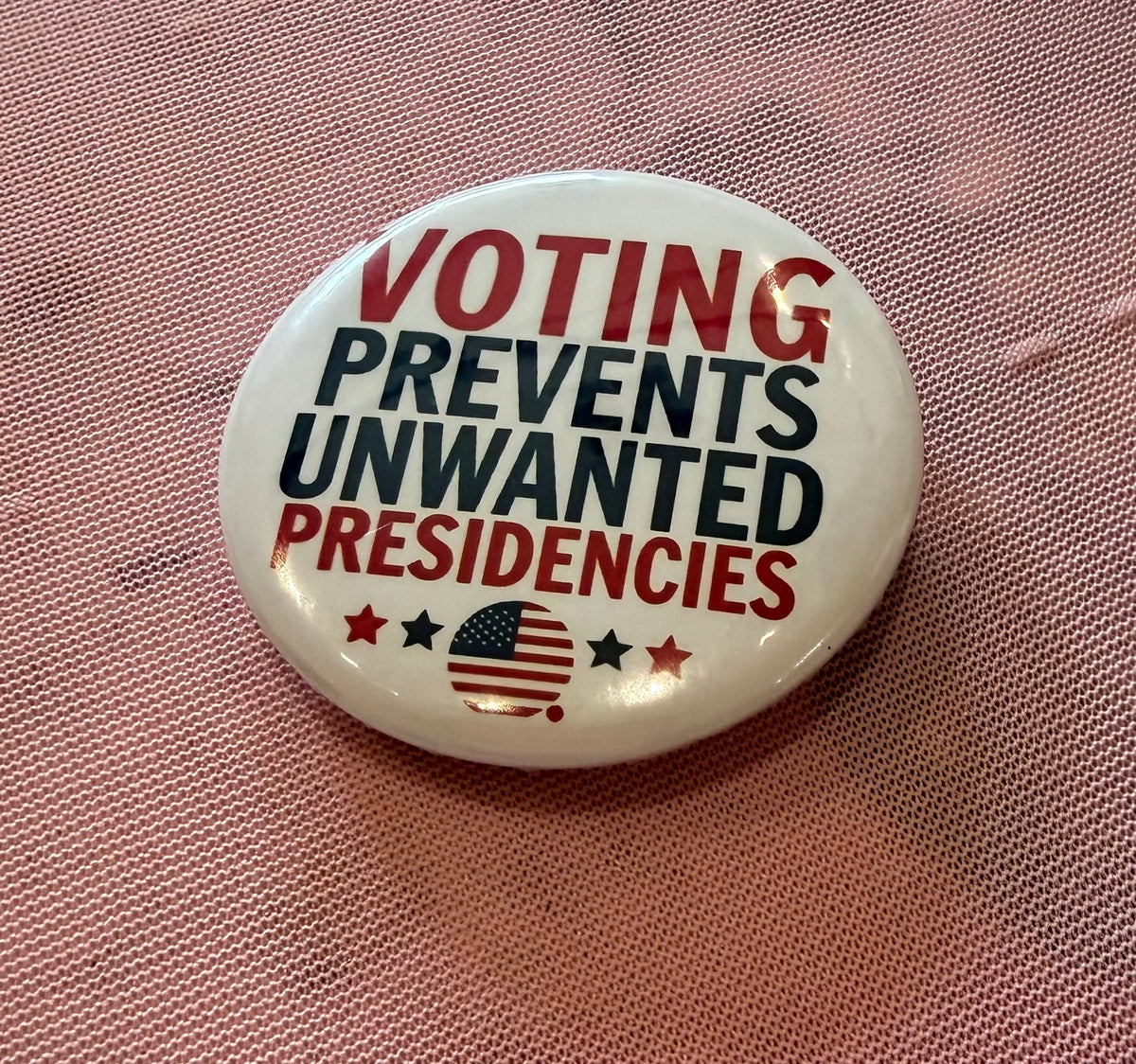 Pin Voting Unwanted Presidencies