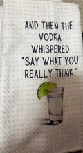 Vodka Dish Towel