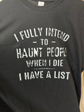 Tee Fully Intend to Haunt People