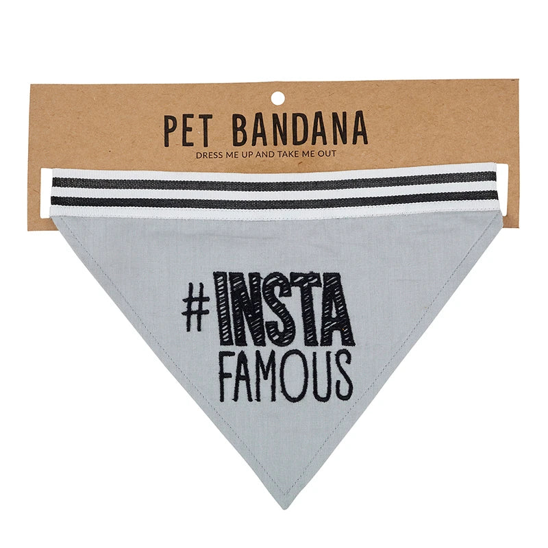 Insta Famous Dog Bandana