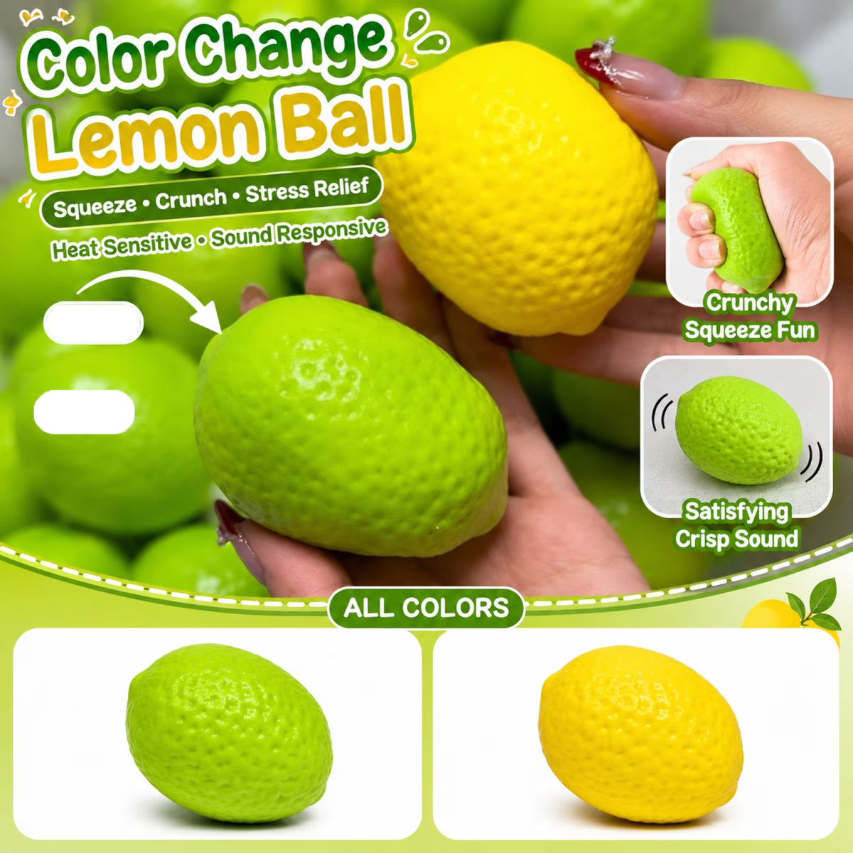 Lime Crunchy Squishy