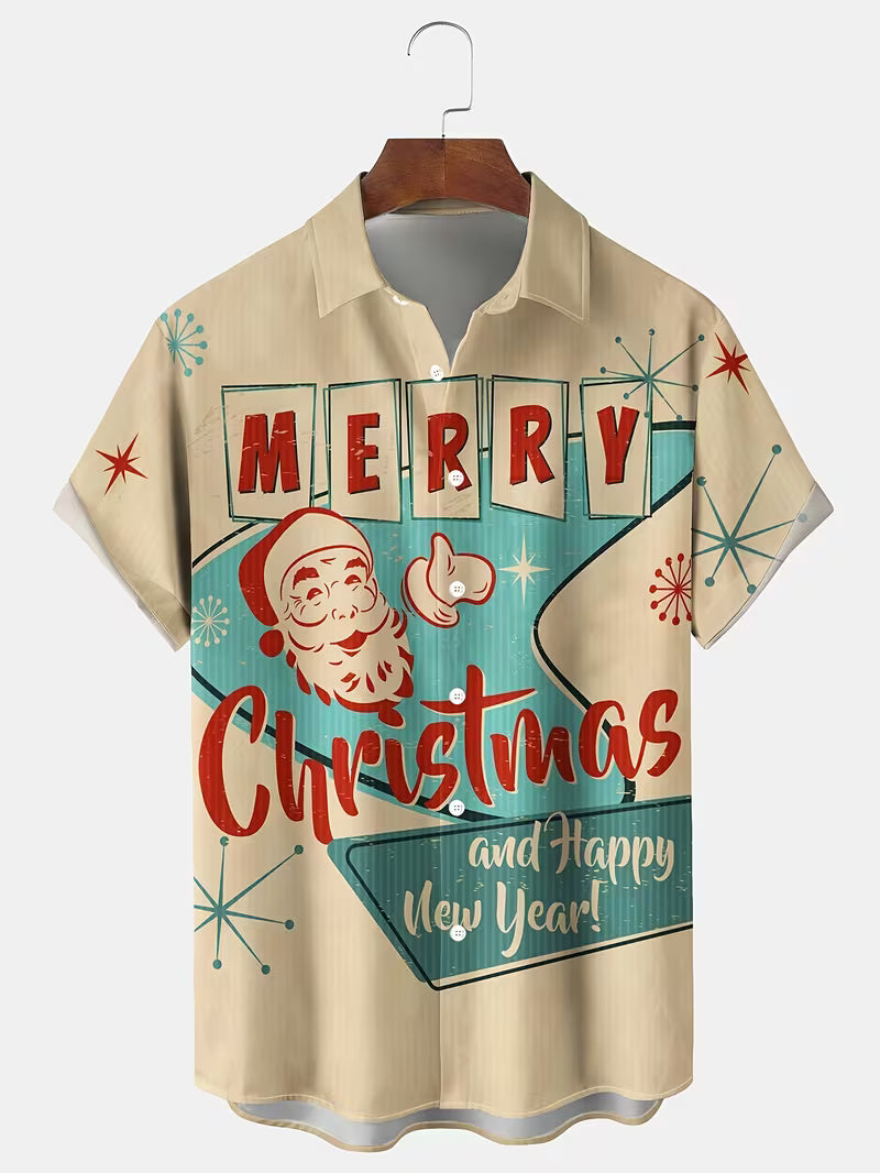 Merry Christmas Button down