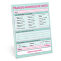 Passive Agressive Note Pad
