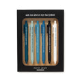 QUOTABLE GEL PENS | dad jokes