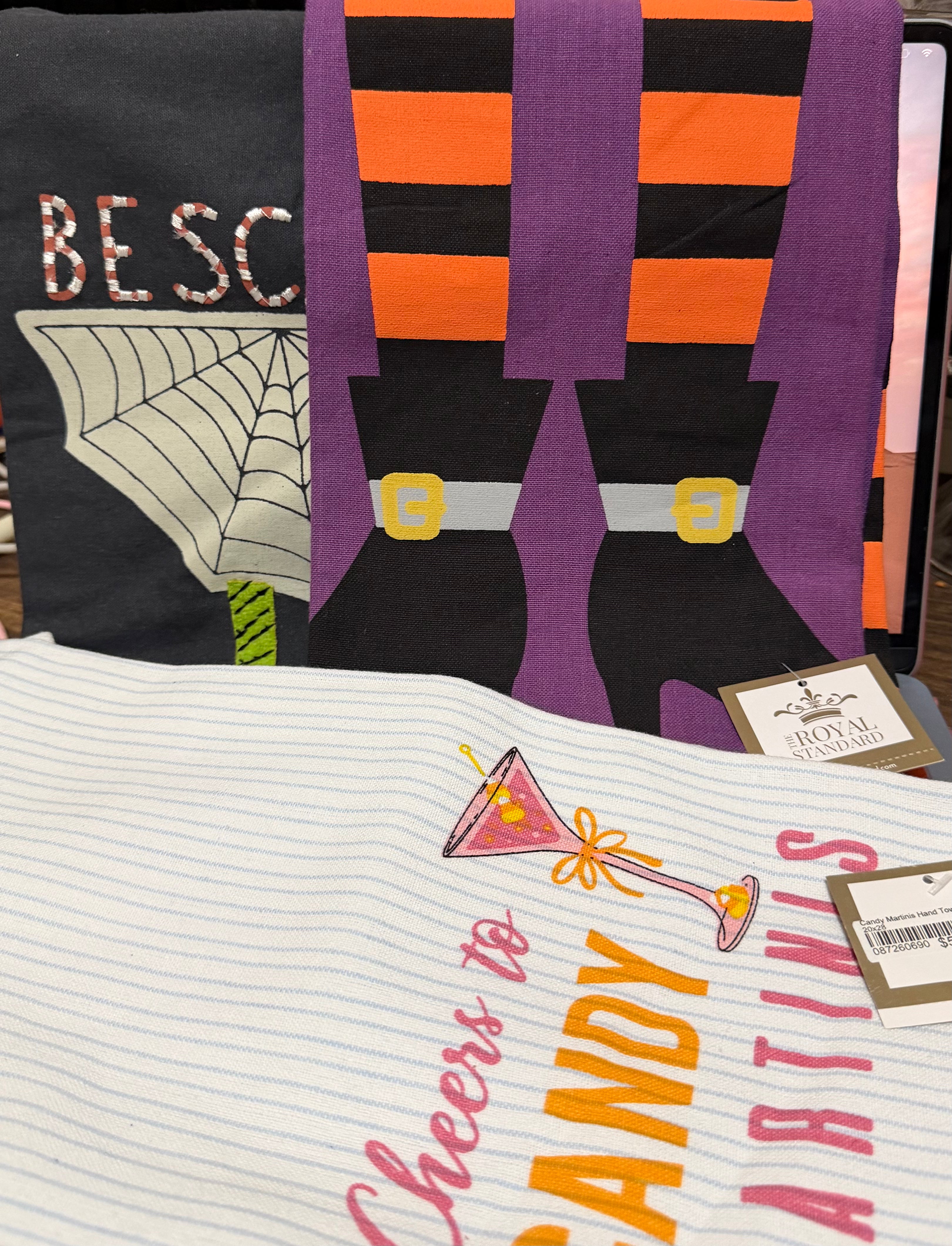 Halloween Dish Towel