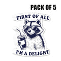 Sticker I'm A Delight