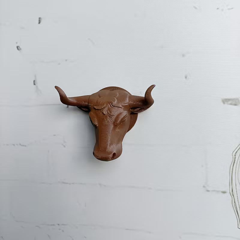 Bull Head Wall Hook small