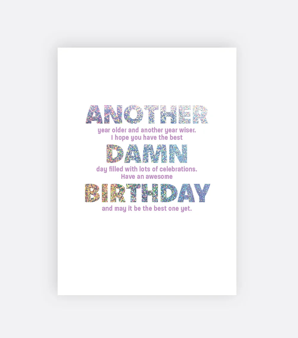 Card Another Damn Birthday