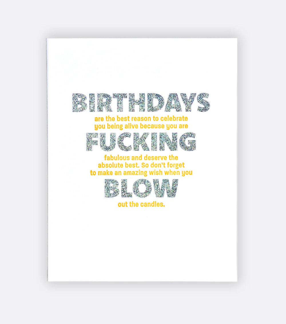 Card Another Damn Birthday