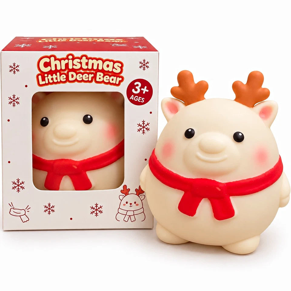 Christmas Little Deer Bear Squishy